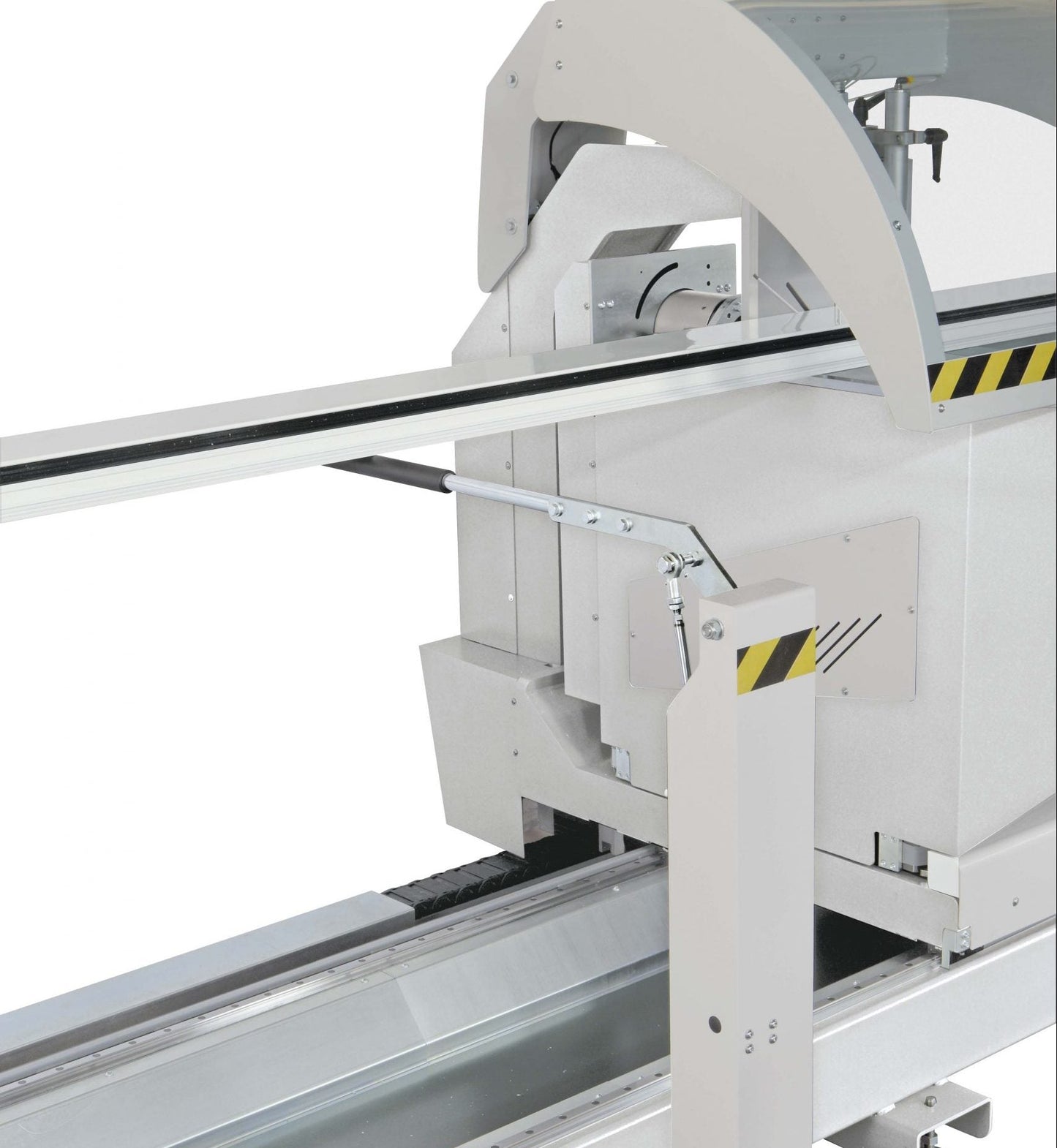 Detailed component of the Selecta A double-head cutting machine, highlighting precision-engineered elements for industry-grade performance.