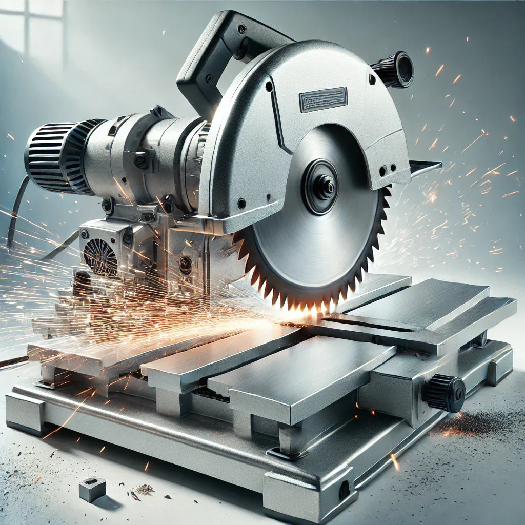 Cutting aluminum with miter saw