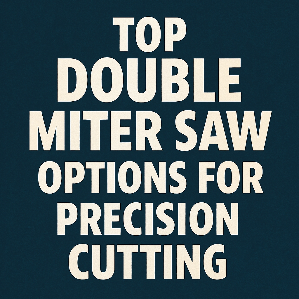 Top Double Miter Saw Options for Precision Cutting